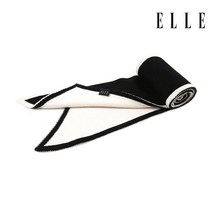 엘르 굿솔리드 롱 니트 쁘띠 머플러