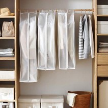 행거커버 정리 비닐 옷장 옷커버 의류 투명 보관, 옷커버 B 60x30x110