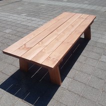 [이베스타]광폭벤치의자/사우나/야외용/다용도, 120cm(4인)