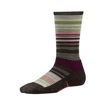 Smartwool 스마트울 여성 목성 스트라이프, Chestnut, Shoe Size: 4-7
