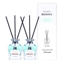 아로마메이트 보니디퓨저 1+1, 화이트 머스크 50ml, 50ml