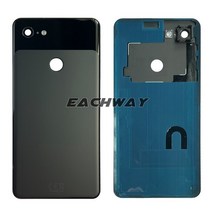 Google Pixel 3 용 후면 배터리 커버 유리 도어 케이스 HTC XL 3XL 하우징, [01] Pixel3 Black NoLens