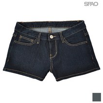 [스파오] 스파오 여성 3부 저스트 쇼츠 (D/INDIGO)_SPTN625G04 (P001888826)