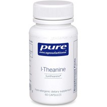 Pure Encapsulations L-티아닌 캡슐, 60정, 1개
