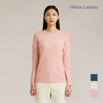 올리비아로렌 조직변형 라운드 풀오버 VOBBLWW9211