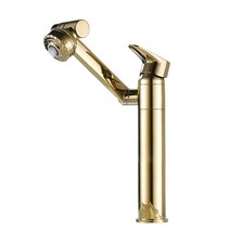 Universal Swivel Faucet Bathroom Hot y Cold Dual-Out Mode Faucet Specification: High HT-87590-1, 상세페이지 참조
