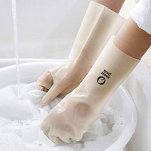 모스트픽 끈질긴 니트릴 고무장갑 S M L 화이트, 대(L), 4개