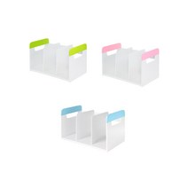 [airistore] 카파맥스 플러스 3단 책꽂이 3종 택1, 분홍