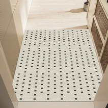 폴라도레 DIY 현관 코일매트 북유럽 발판 베란다 아파트 발코니 바닥매트, 2.80x120센치, 05.사각도트