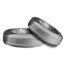 AC 철 와이어로프 7x7 2.38mm x 100m 철사 철끈 와이어줄