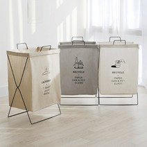 모노블 반전매력 접이식 분리수거함 1P, 그레이