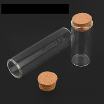 코르크마개 밀폐 미니 작은 유리병 유리공병 /80MM
