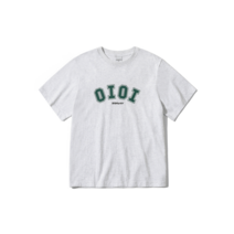 OIOI 오아이오아이 SIGNATURE 티셔츠 LIGHT GREY