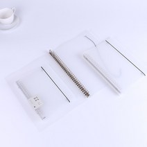 와우샵 반투명 20공 26공 다이어리 커버, 2.반투명 다이어리 커버 26공 B5