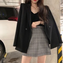 블레이저 LK-J004 자켓 모던 무지 여성 2컬러 베이직