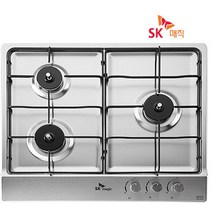 가스레인지 타공사이즈 560 480 CTB-6034 PGC-6034M GRA-40B1~8, SK(560X480) LPG(프로판가스)