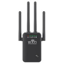 와이파이공유기 LTE라우터 5Ghz 무선 와이파이 리피터 1200Mbps 라우터 와이파이 부스터 2.4G 와이파이 장, 02 Black_02 미국 플러그