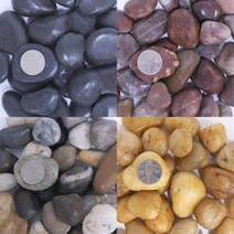 더예뻐진너 우화석(강자갈) 소포장 흑자갈 백자갈 정원자갈, 우화석(갈색)(1kg)