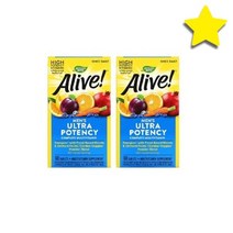 네이처스웨이 2병세트 Natures Way 아연 징크 Zinc 골드아이즈 120mg 60정, 2병세트 Natures Way 얼라이브 남성 종합 멀