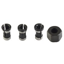 트리머날 비트 6mm 6.35mm 8mm 콜렛 척 어댑터 조각 트리밍 기계 트리머 전기 라우터 비트 콜릿 4 개/세트, 한개옵션0