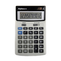 알파 12단 계산기 IC-310, 혼합색상, 24개