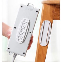 벽고정 2층침대 사무실 멀티탭거치대 컴퓨터 책상 멀티탭함 충전기 심플, 슬라이드 멀티탭거치대