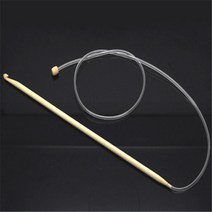 대바늘 숏팁 모사용 코바늘 뜨개질 뜨개용품 뜨개질바늘 세트 5 5mm 대나무 아프간 덴마크 크로셰 후크 직조 핸들 공예 도구 미라에 필요한 85cm 33 4/8 quot 길이 1, 단일옵션