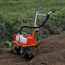 미니 관리기 농기계 농기구 소형 경운기 트랙터 밭갈이 경작기 텃밭 마당 주말농장 로터리 농사용 농업용, 2행정+김매기 휠+제초 휠+오일+증정품