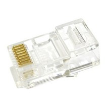 [PLUG MASTER] 플러그마스터 RJ-45 커넥터 CAT.6 UTP P8-001S 고급형 [투명/100개], 1