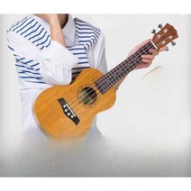 우쿨렐레 엔트리 입문용 악기 소형 기타 23인치 학생 어린이 초보자, 23인치-레트로 브라운 (신제품 라이트명품마크) 판촉가