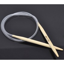 대바늘15MM 대바늘숏팁 아후강바늘 대바늘15 아프간바늘 탄화 나무 원형 뜨개질 투명 튜브 크로 셰 뜨개질 후크 뜨개질 스웨터 재봉 도구에 한 405080cm 길이, 5mm, 길이 80cm