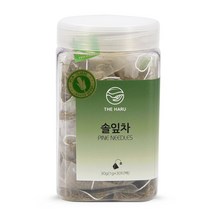더하루 국산 솔잎차 티백 30개입 PLA생분해 티백망