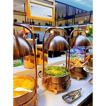 음식 온열 램프 뷔페 보온등 워머 전등 식당 케이터링, 5.다이닝 스토브 소형