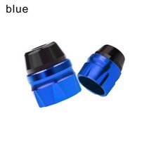 전동휠 외발전동휠 전기 스쿠터 알루미늄 합금 충돌 보호기 휠 보호 패드에 대 한 2Pcs 슬라이더 컵 버퍼 충돌 방지 보호기, blue