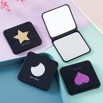 휴대용 접이식 미니 손거울, 1개