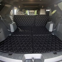 카빛나 포드 익스플로러 다이아 합판트렁크매트 11년~19년, 2열시트+합판트렁크2P(11년~14년), 올블랙