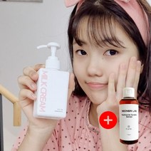 스킨도로시 밀크 크림 올인원 에센스 로션 청소년 중학생 고등학생 주니어 기초 화장품 + 어성초추출물 50ml 무료 드림, 1개, 150g
