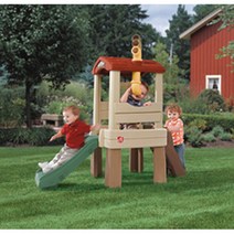 스텝2 원두막 미끄럼틀 7769, 혼합 색상