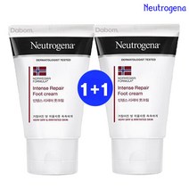 뉴트로지나 갈라진 뒤꿈치엔~인텐스 리페어 풋크림 56g, 1+1
