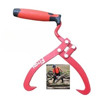 나무 운반 수동 클램프 휴대용 후크 목재소 벌목 집게 나무 들어올리는 장비, 05.단색 핸들 스프레이 페인트 나무 후크