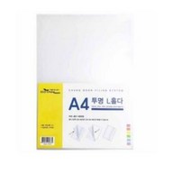 에코청운 L자 홀더 파일 A4, 투명, 30개입