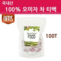 쉬잔드린 오미자차 티백 추출물 씨앗 열매 분말 가루 즙 에이드 티 비타민C 이너뷰티 대용량 카페용 식수용 사무실 건강 음료, 100t, 1개