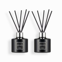 쿤달 퍼퓸 디퓨저 아로마 에디션 200ml 2개 + 섬유스틱 10개 프렌치라벤더향, 1세트