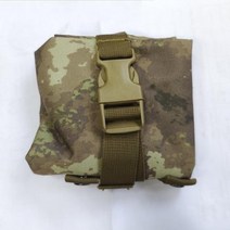 방수힙색 접이식 전술 Molle 잡지 덤프 드롭 파우치 사냥 군사 에어소프트 총 탄약 EDC 가방 유틸리티 복구 매거진 홀스터, A-TACS