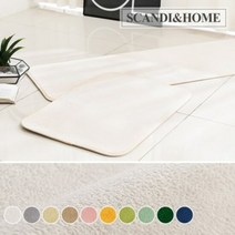 스칸디앤홈 크레용 99.9프로 항균 발매트 주방매트 10colors, 단품