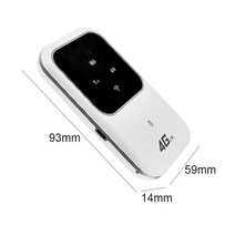 유심라우터 국내포켓와이파이 휴대용 4g lte 모바일 광대역 wifi 라우터 150mbps 무선 라우터 핫스팟 sim 카드 슬롯 wifi 모뎀 자동차 wi-fi 공유 장치, 4g 무선 라우터