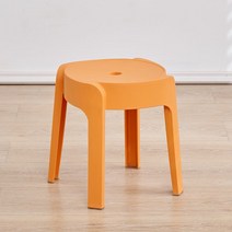 북유럽풍 카페 인테리어 강당 회의실 플라스틱 의자 모던 심플, 낮은/주황색