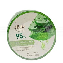 더페이스샵 신선한 제주 알로에 수딩젤 300ml, 단품