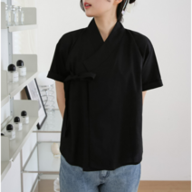 다래원 생활한복 반팔 당의형 장저고리 린넨/인견(2종)