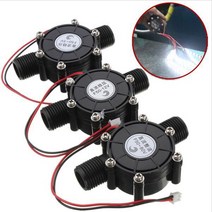 산업용 발전기 최신 1PC 80v12v 5V 10W DC 마이크로 수력 발전기 수돗물 흐름 유압 DIY 12 인치 대체 에너지, 80V black
